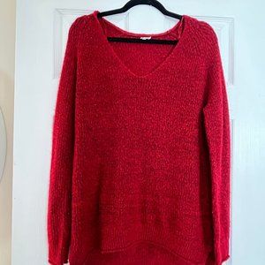 Cozy Red Long Sleeve